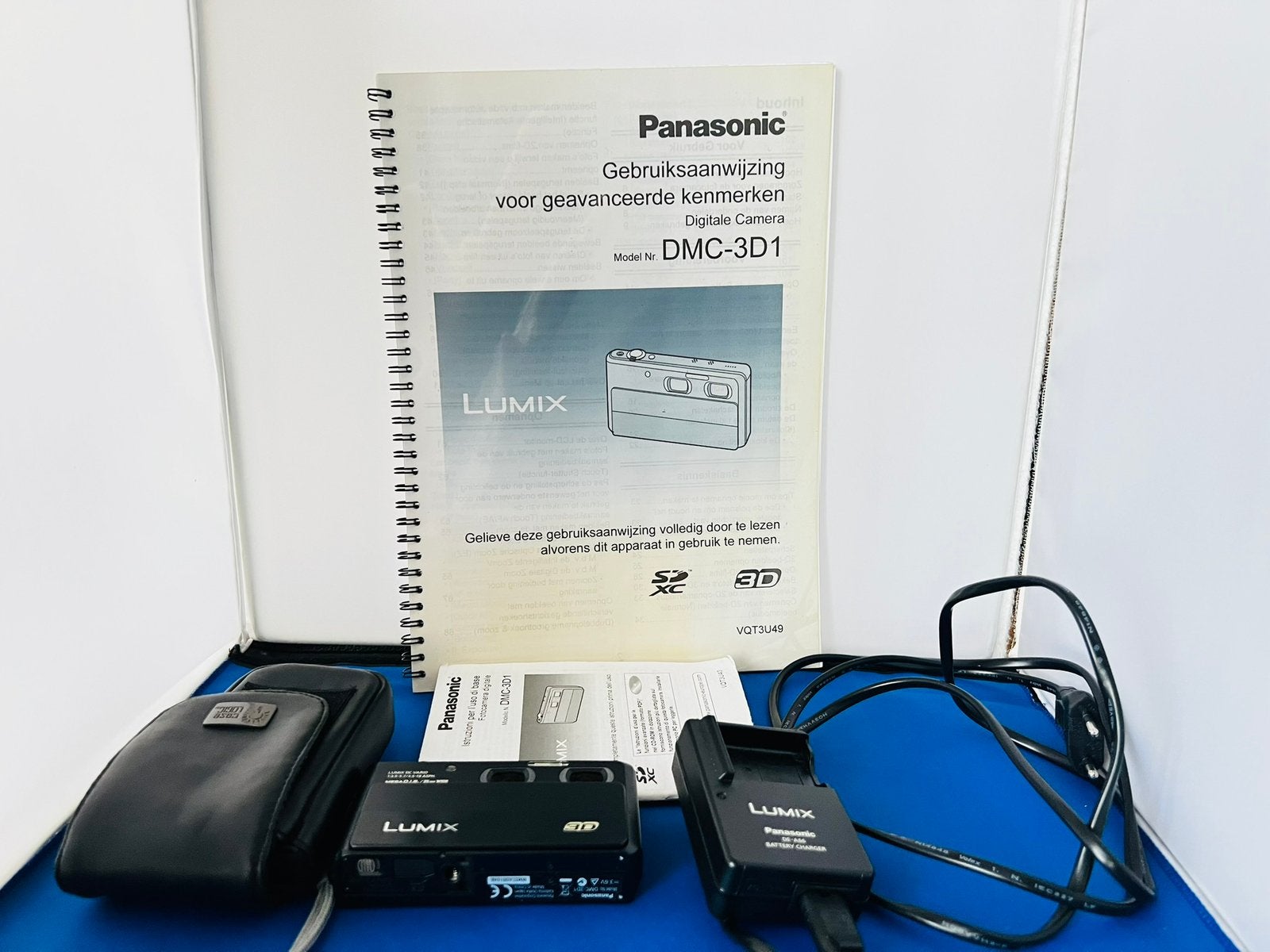 Panasonic Lumix DMC-3D1 3D Digitale Camera met Accessoires, Ophalen of Verzenden, Zo goed als nieuw