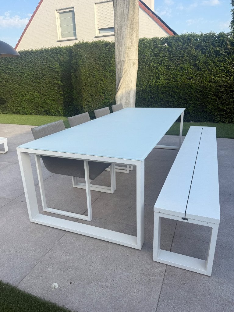 Tuinset en lounge Bristol, Tuin en Terras, Tuinsets en Loungesets, Ophalen, Gebruikt, Bank, Meer dan 8 zitplaatsen