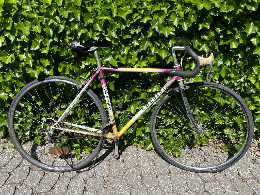 Chesini koersfiets, Autres marques, Frein sur jante, 49 à 53 cm, Enlèvement