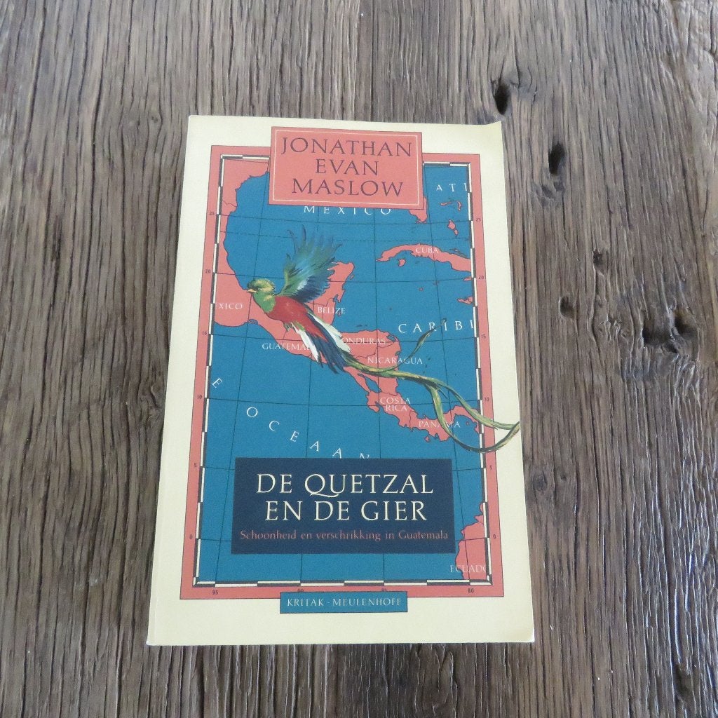 Jonathan Evan Maslow De Quetzal en de gier, Boeken, Ophalen of Verzenden