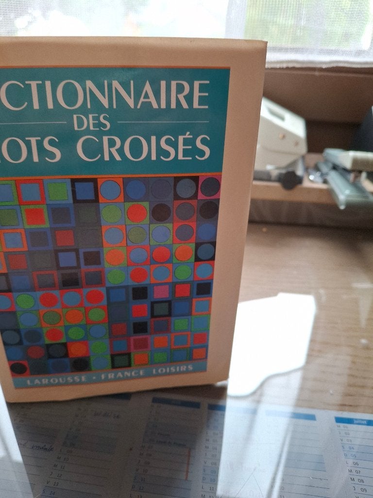 Dictionnaire des mots croisés Larousse*pas d'envoi-Neuf!!, Neuf, Larousse, Enlèvement, Français
