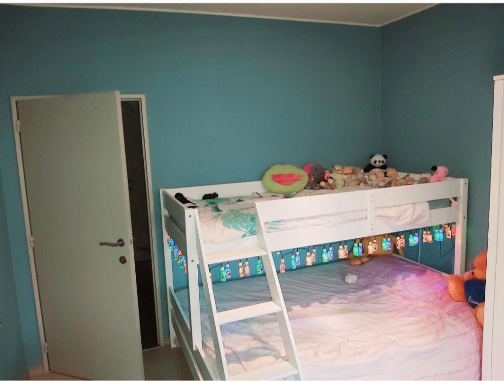 Stapelbed 3 personen, Huis en Inrichting, Ophalen, Gebruikt, 140 cm, 200 cm
