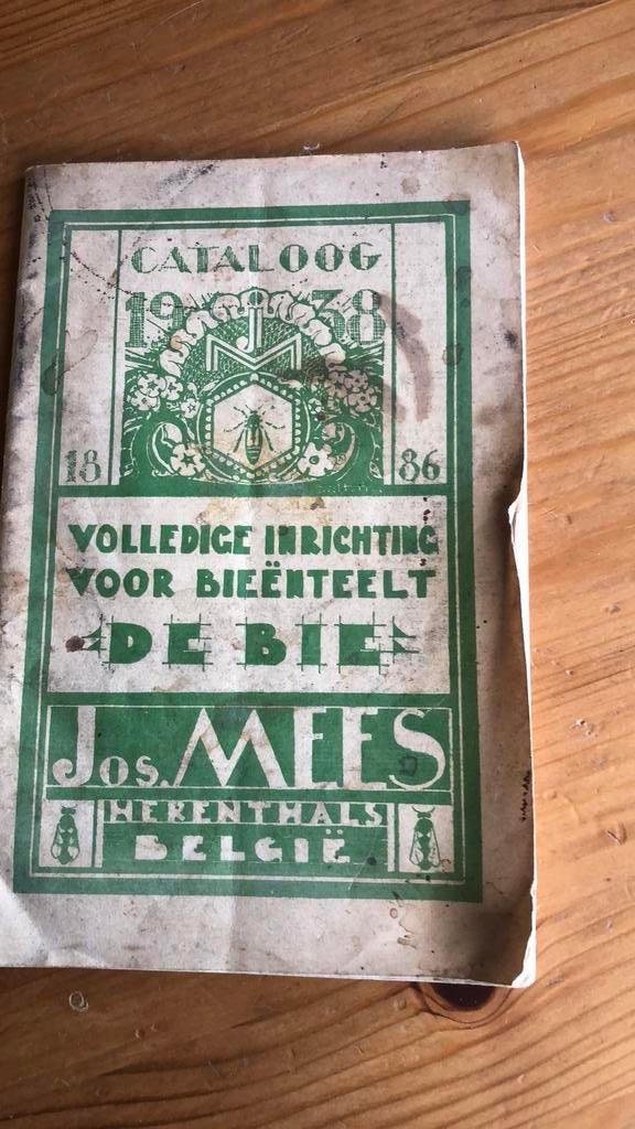 Bijenteelt catalogus, Boeken, Catalogussen en Folders, Ophalen, Gelezen, Catalogus