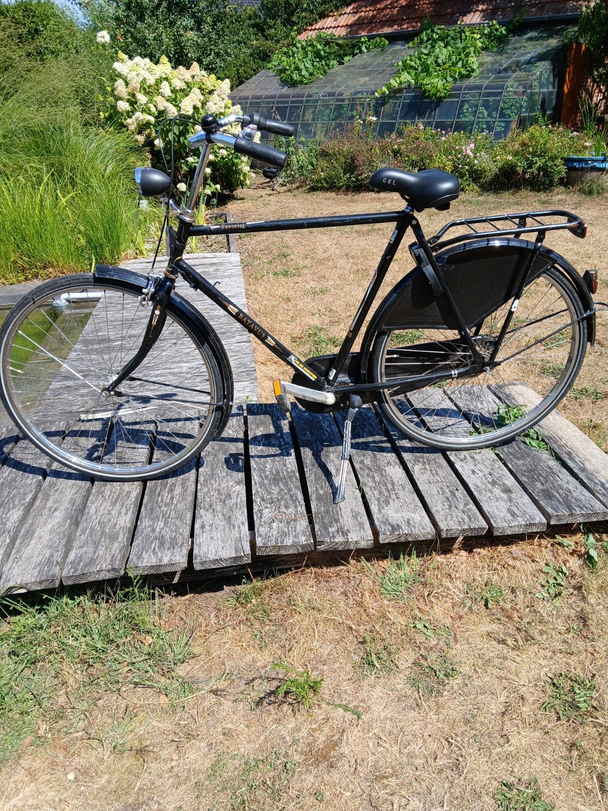 Zwarte herenfiets Batavus. favoriet, Fietsen en Brommers, Ophalen