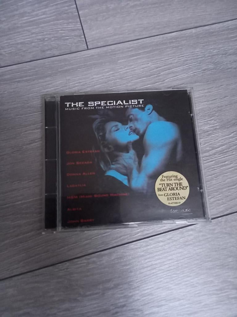 CD The specialist (L'expert) Various soundtrack Stallone, Enlèvement, Utilisé