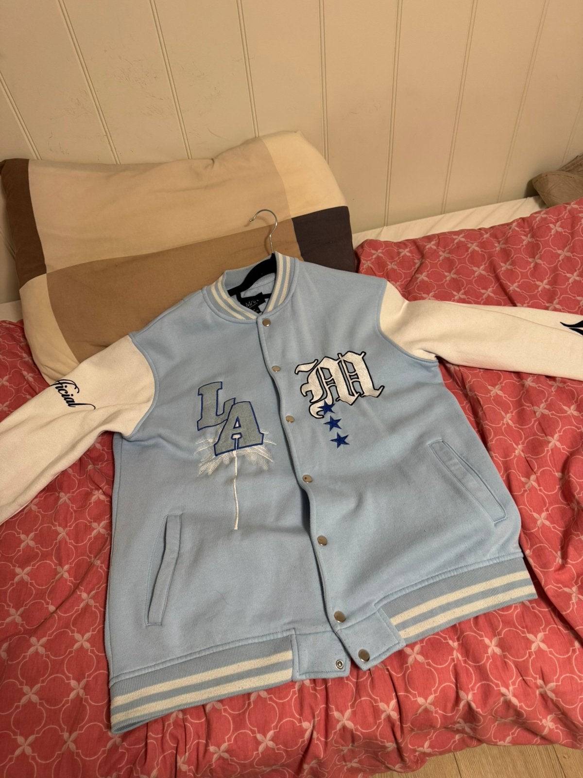 Veste Los Angeles bleu clair, Kleding | Heren, Ophalen, Zo goed als nieuw