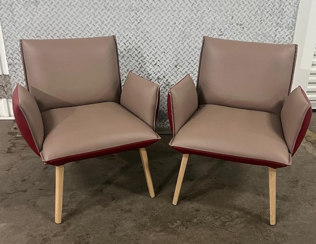 Bureau stoel, Ophalen, Zo goed als nieuw, Beige, Bureaustoel