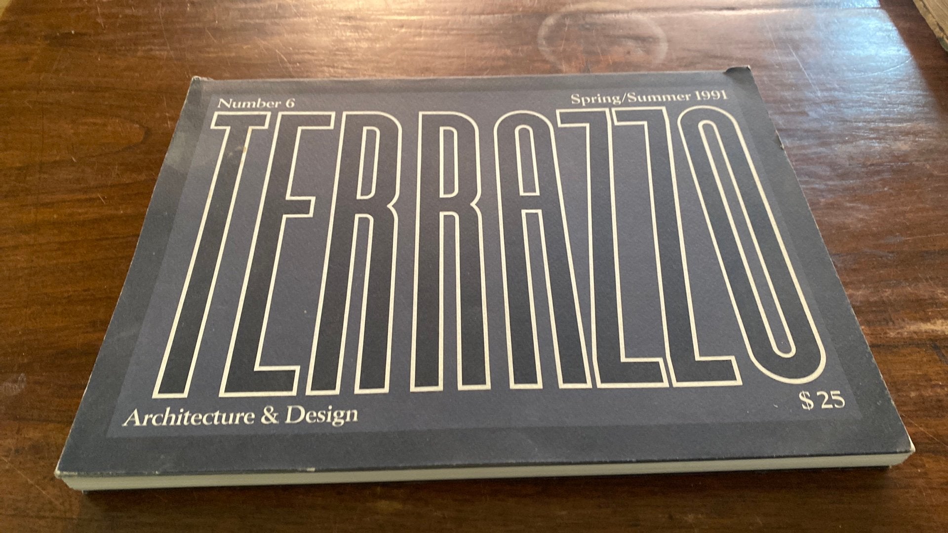 Terrazzo spring/summer 1991, Ophalen, Gelezen, Architectuur algemeen