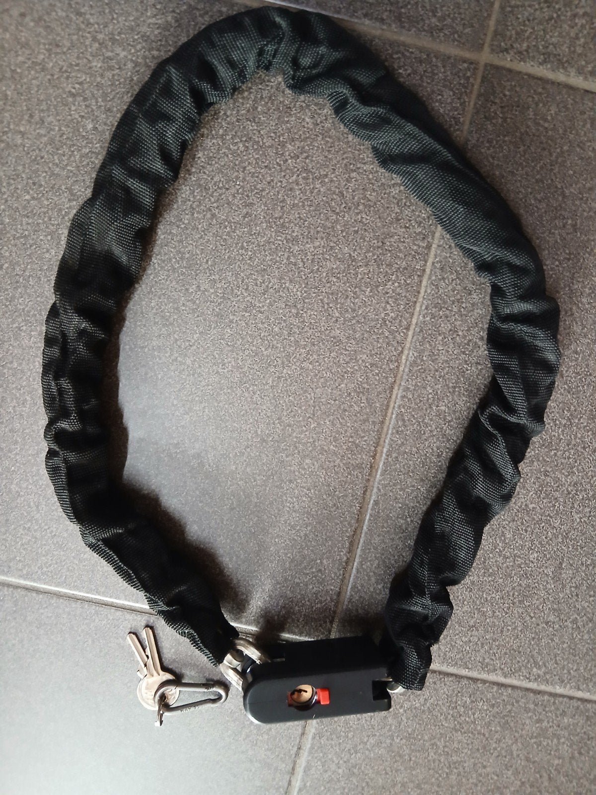 fietsslot met 2 sleutels, Motos, Enlèvement, Comme neuf
