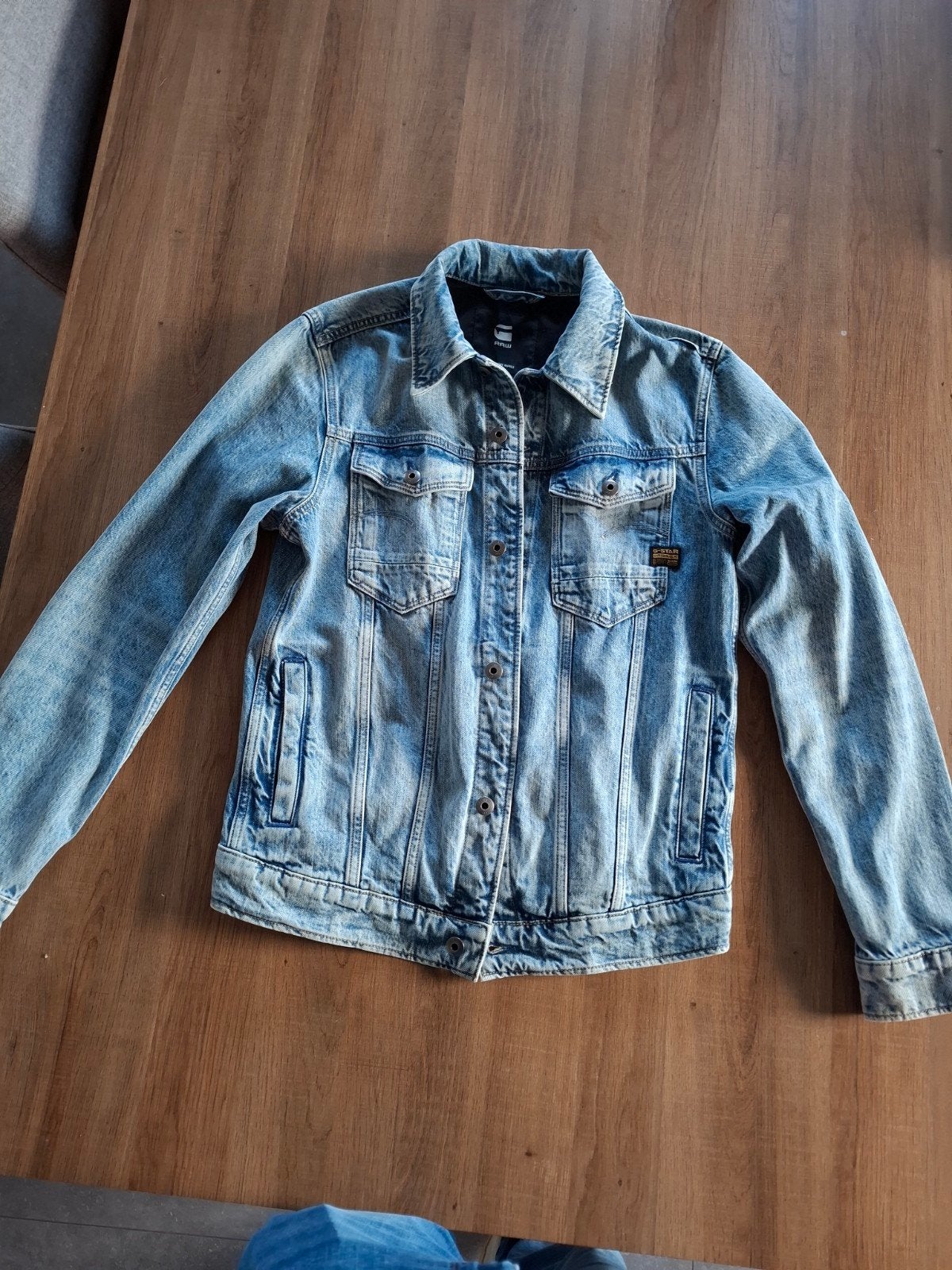denim jacket, Ophalen of Verzenden, Zo goed als nieuw, Jack and Jones, Maat 48/50 (M)