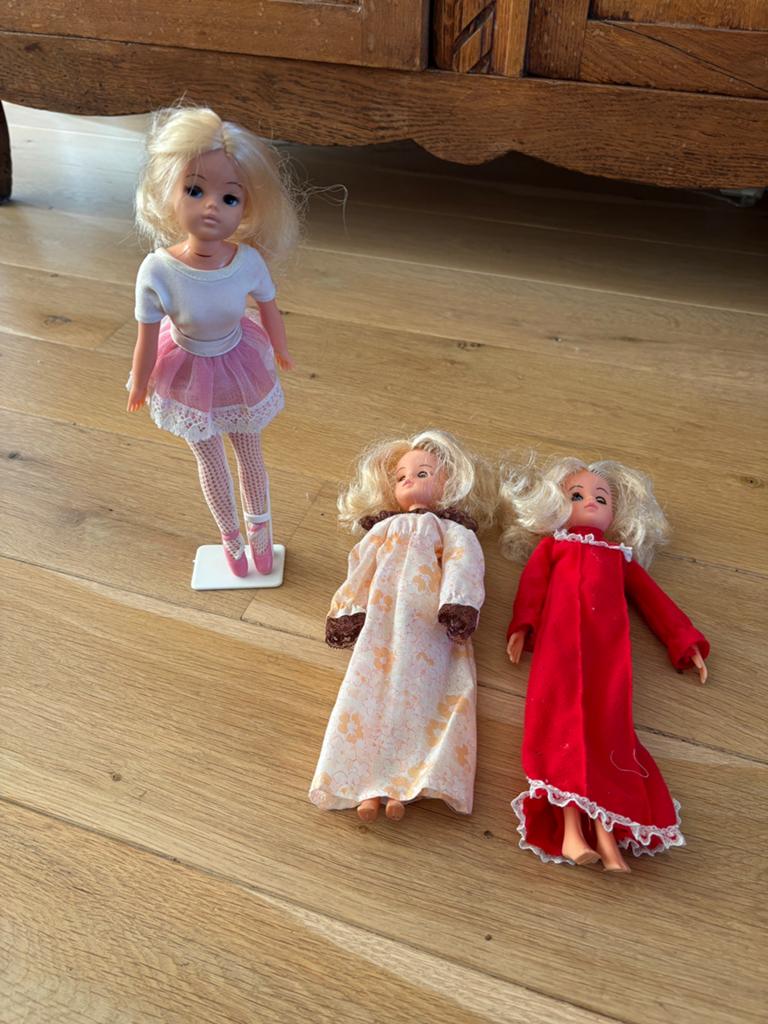 3 poupées Sindy, Verzamelen, Poppenhuizen en Toebehoren, Ophalen of Verzenden, Gebruikt, Popje