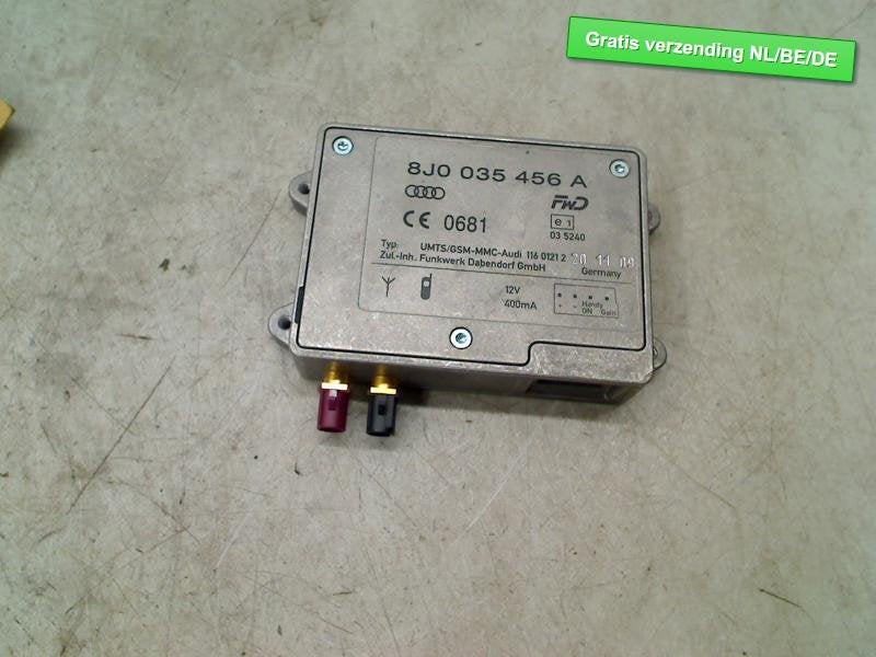 ANTENNE VERSTERKER gsm mobiel A4 Avant (B8) (8J0035456), Auto-onderdelen, Info@audi.de, Audi, Audi AG, Gebruikt