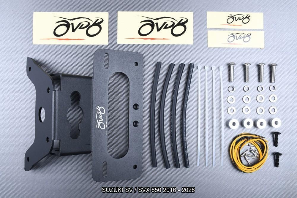 Korte Kentekenplaathouder SUZUKI SV / SVX 650 2016 - 2026