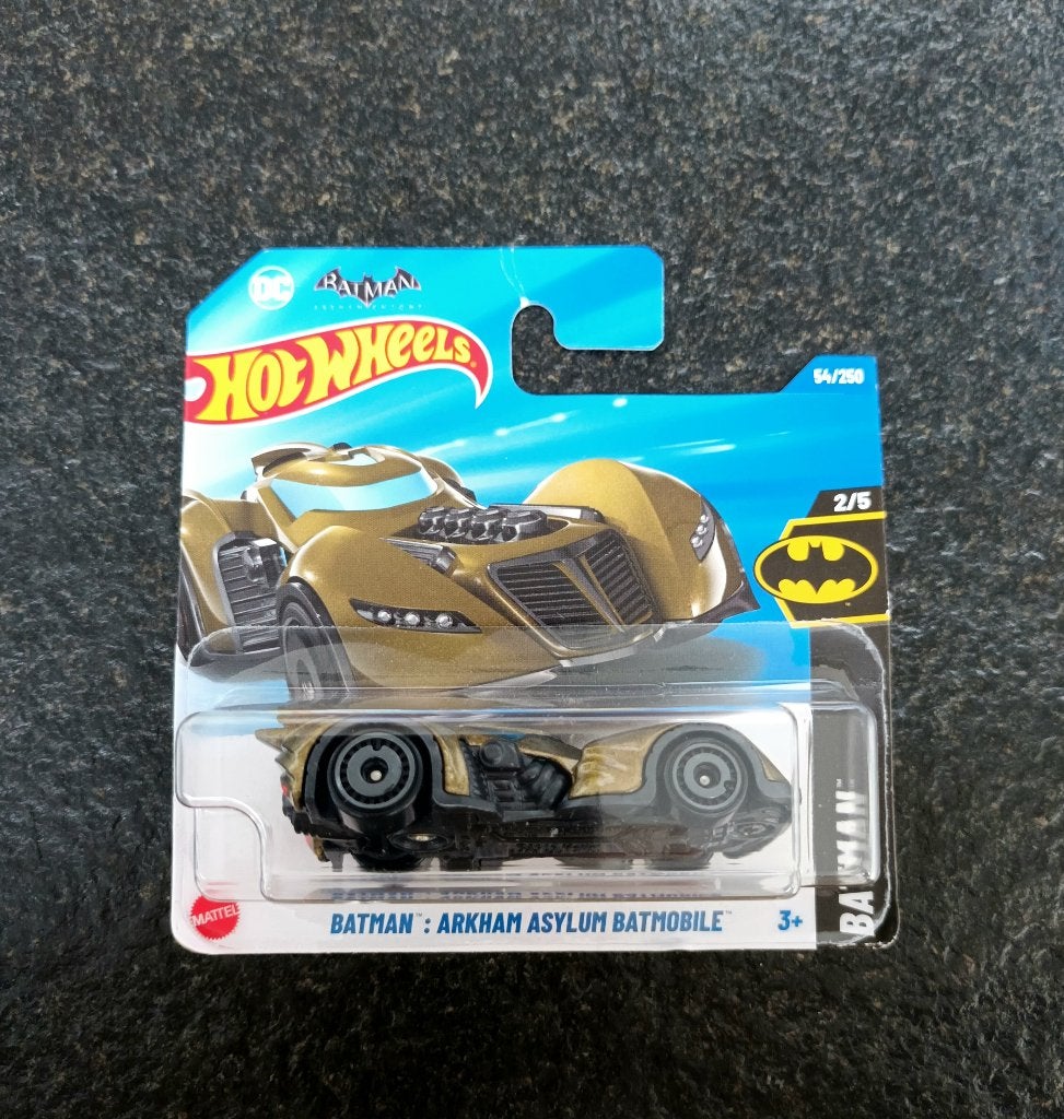 Hot Wheels - Batmobile Batman Arkham Asylum, Envoi, Neuf, Voiture