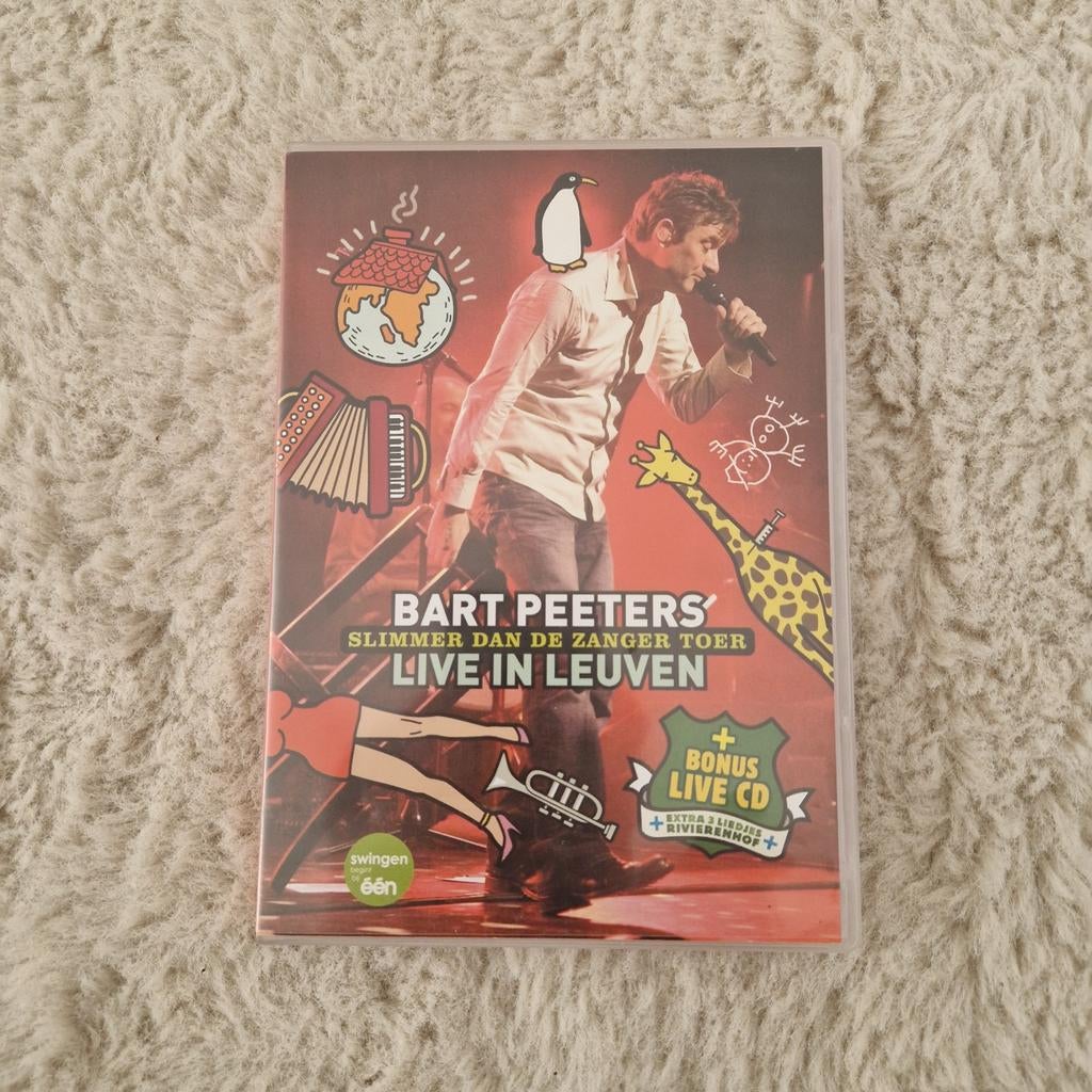 Bart peeters - live in Leuven (plus bonus cd), Enlèvement ou Envoi, Comme neuf, Musique et Concerts