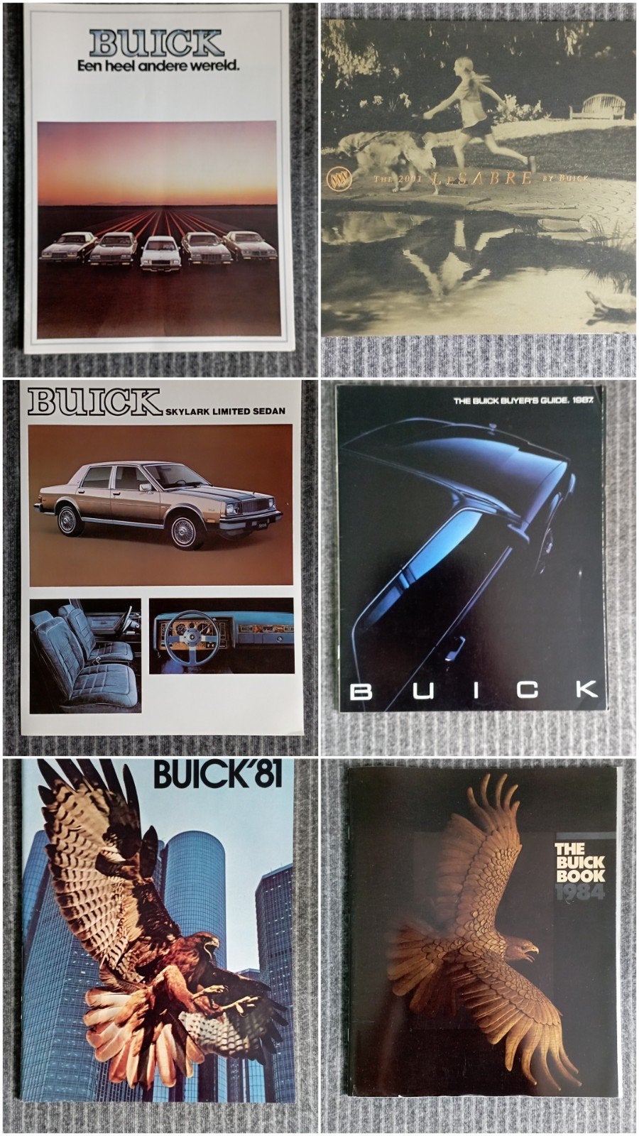 brochures Buick, Boeken, Auto's | Folders en Tijdschriften, Ophalen of Verzenden, Zo goed als nieuw, Overige merken