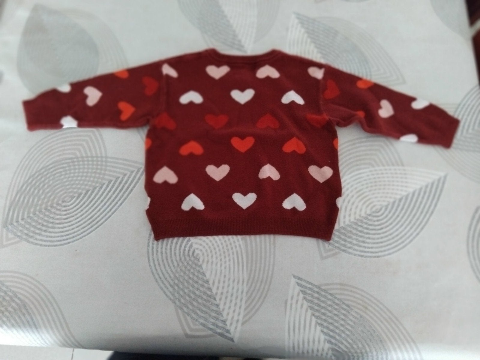 trui met hartjes maat 92, Kinderen en Baby's, Ophalen, Meisje, Trui of Vest, H&M