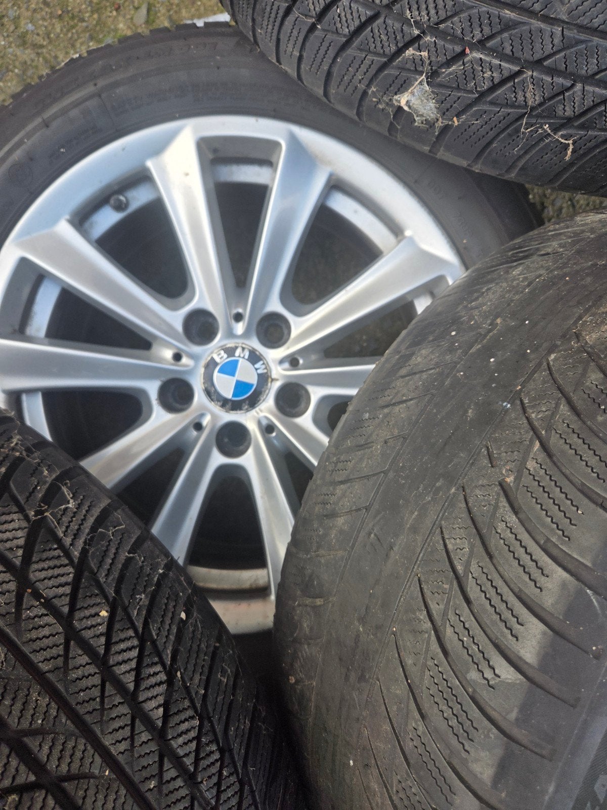 jantes bmw serie 5 17 pouces, Pneus hiver, Enlèvement, Utilisé, Autre