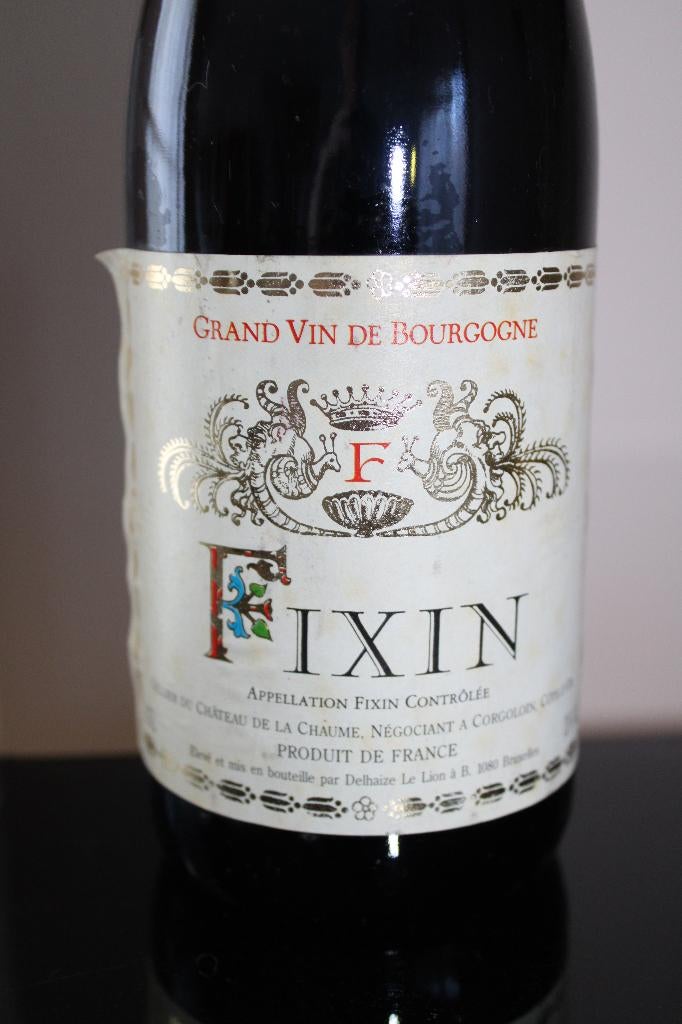 Bourgogne Fixin 1993 Cellier de la Chaume, Pleine, Comme neuf, Enlèvement, Vin rouge
