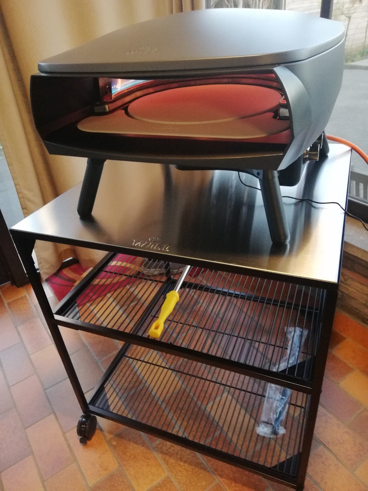 Witt Etna  rotante pizzaoven 16'', Jardin & Terrasse, Fours à pizza, Enlèvement