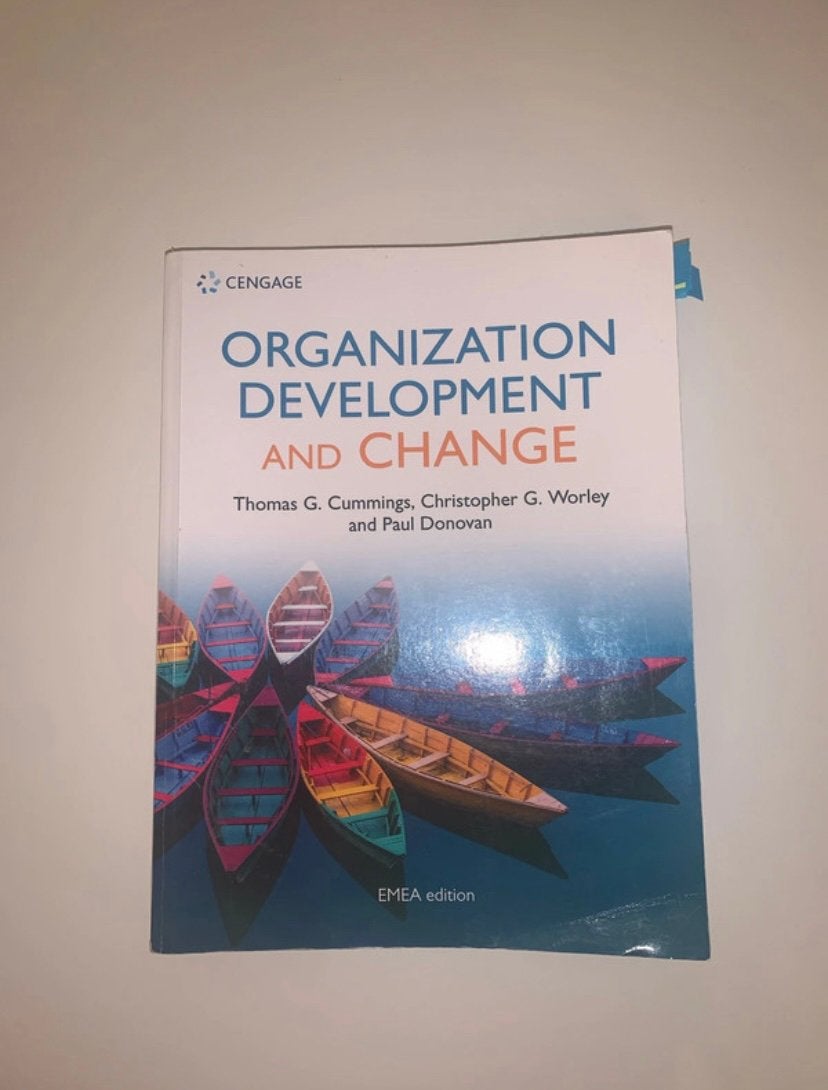 Organization development and change, Boeken, Ophalen of Verzenden, Zo goed als nieuw, Hoger Onderwijs