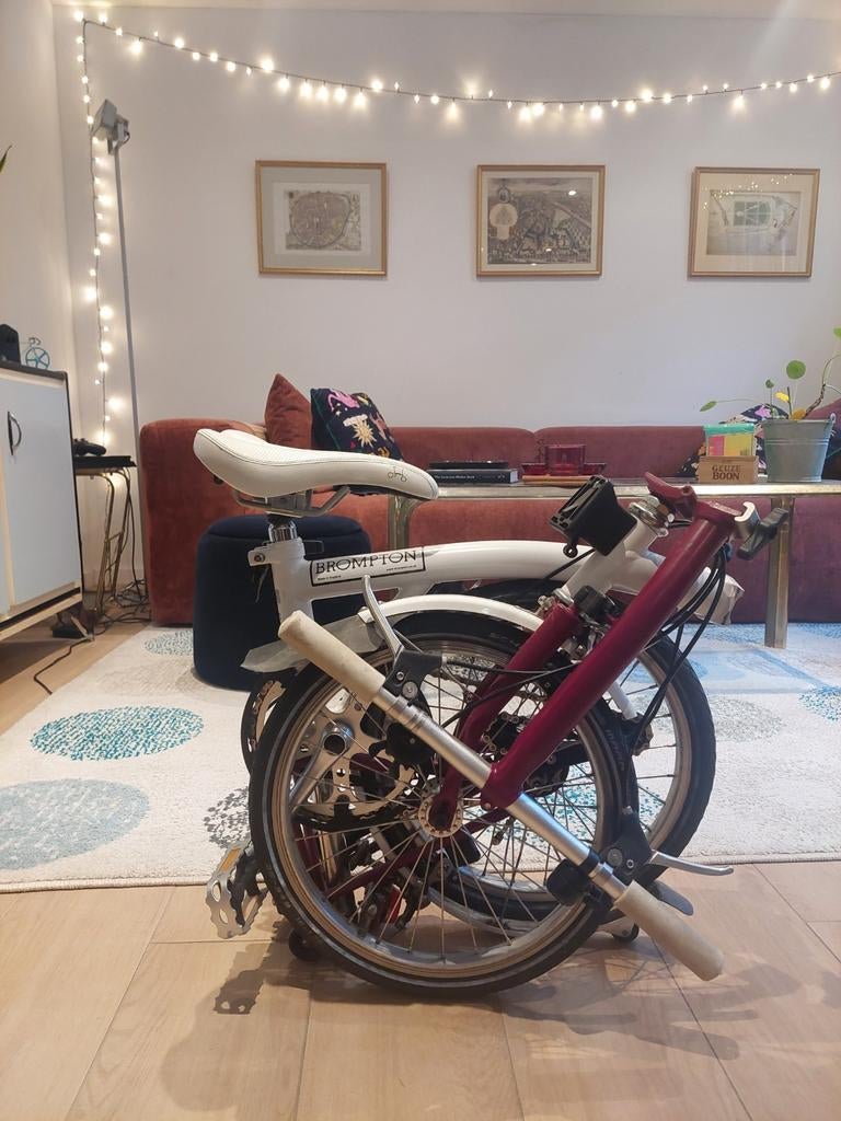 Brompton plooifiets, Fietsen en Brommers, Ophalen of Verzenden, Brompton, Versnellingen