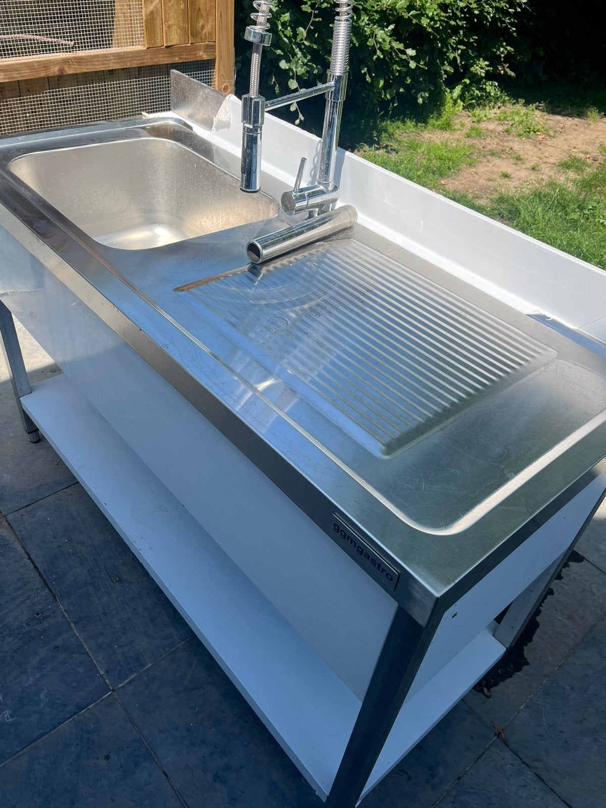 Spoeltafel horeca ggm gastro, Ophalen
