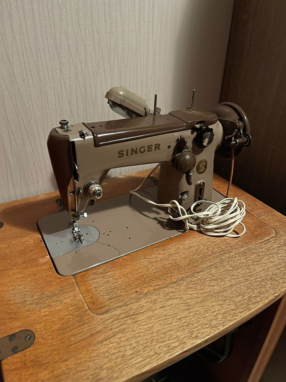 Singer naaimachine, Ophalen