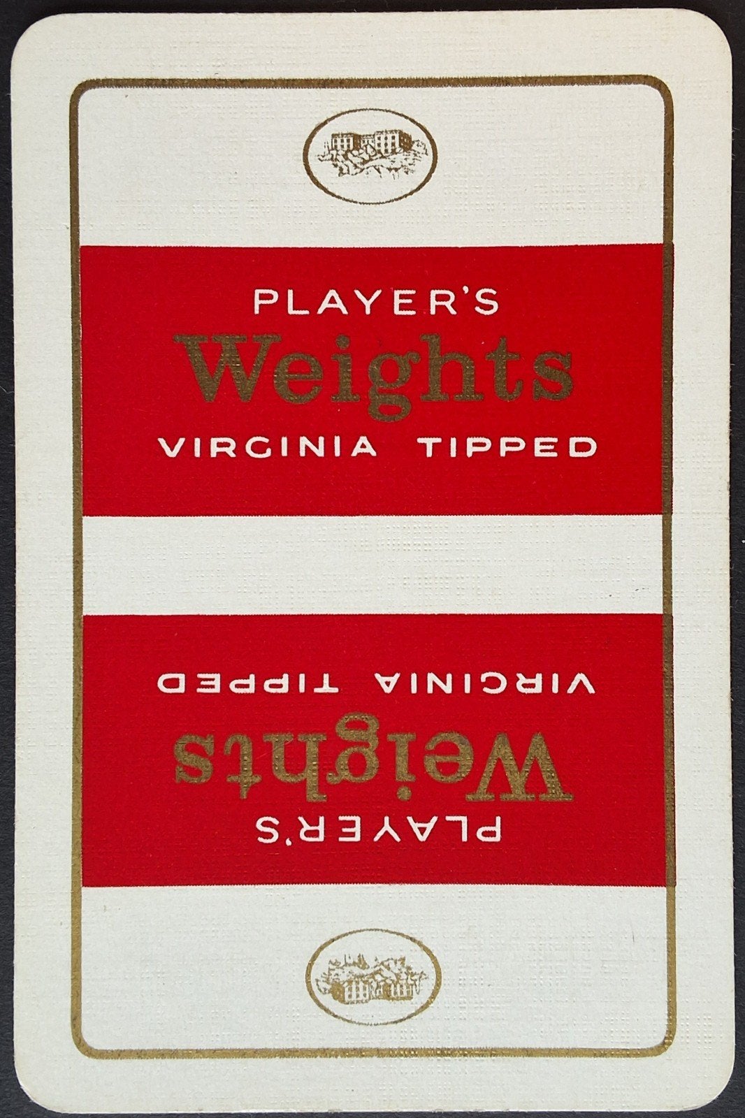 1 Speelkaart  Player's Weights, Verzamelen, Ophalen of Verzenden