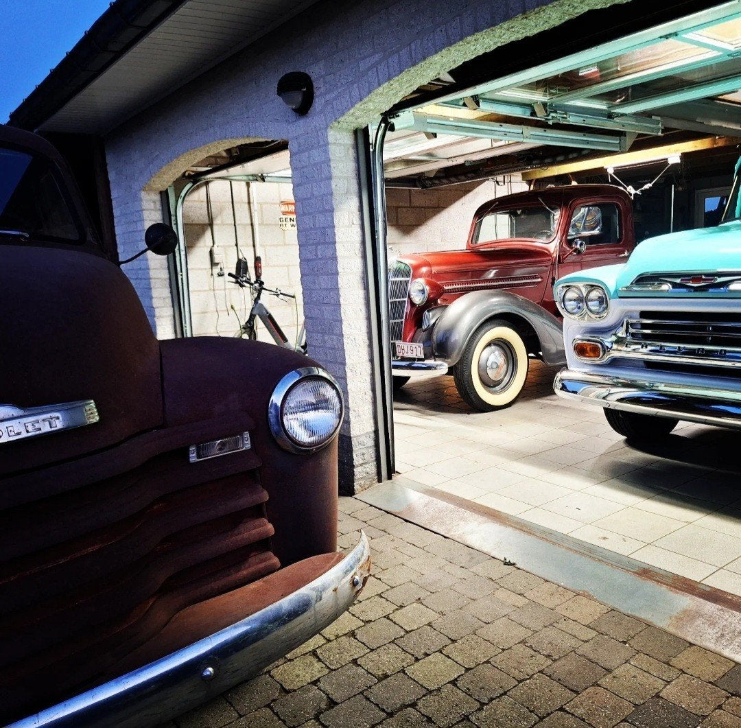 Amerikaanse pick-up truckjes Chevrolet 3100 Apache en Dodge., Automaat, Chevrolet, Particulier, Te koop