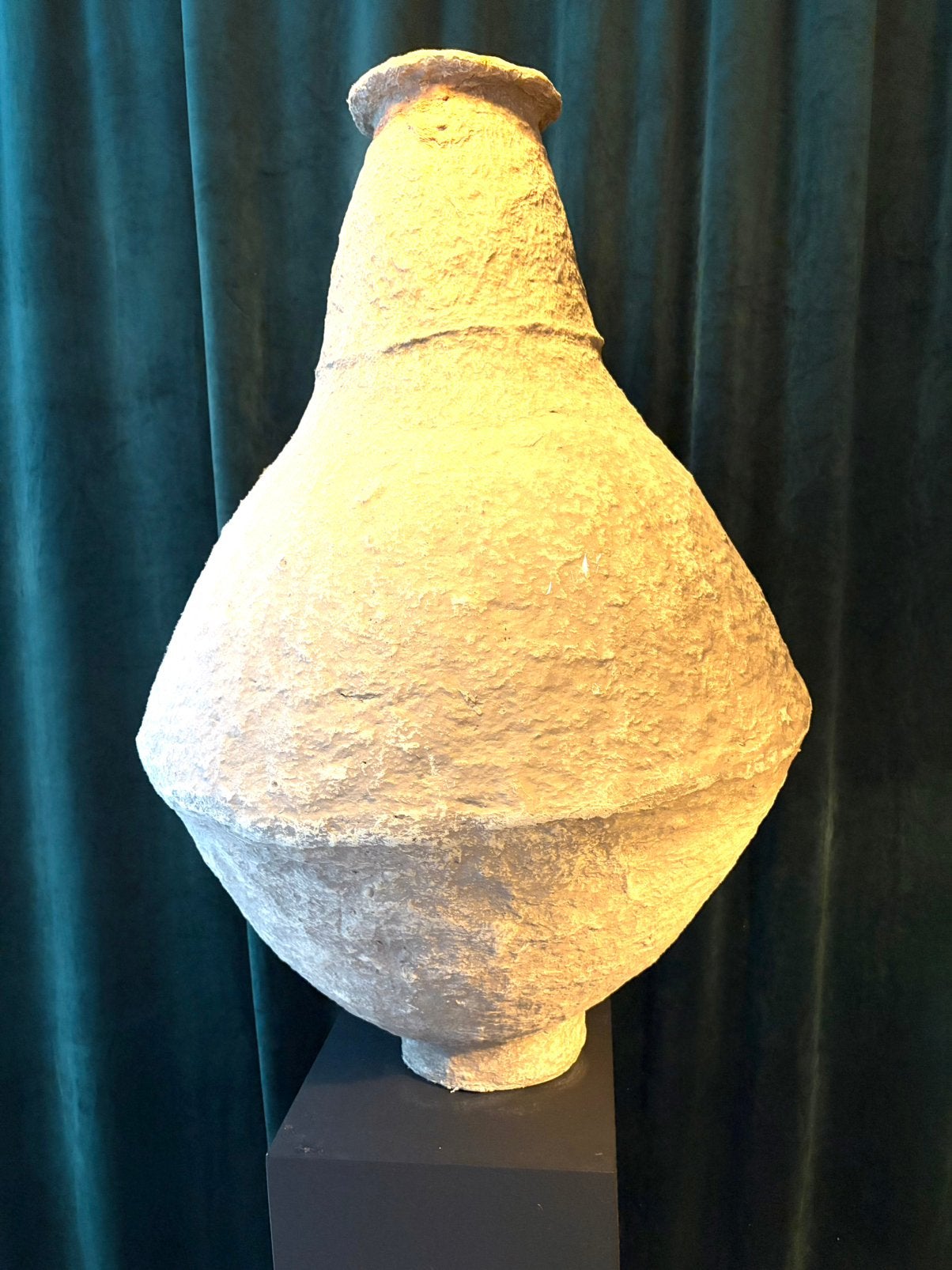 XK vaas papier mache H vaas 96cm diameter 60 cm, Ophalen, Zo goed als nieuw