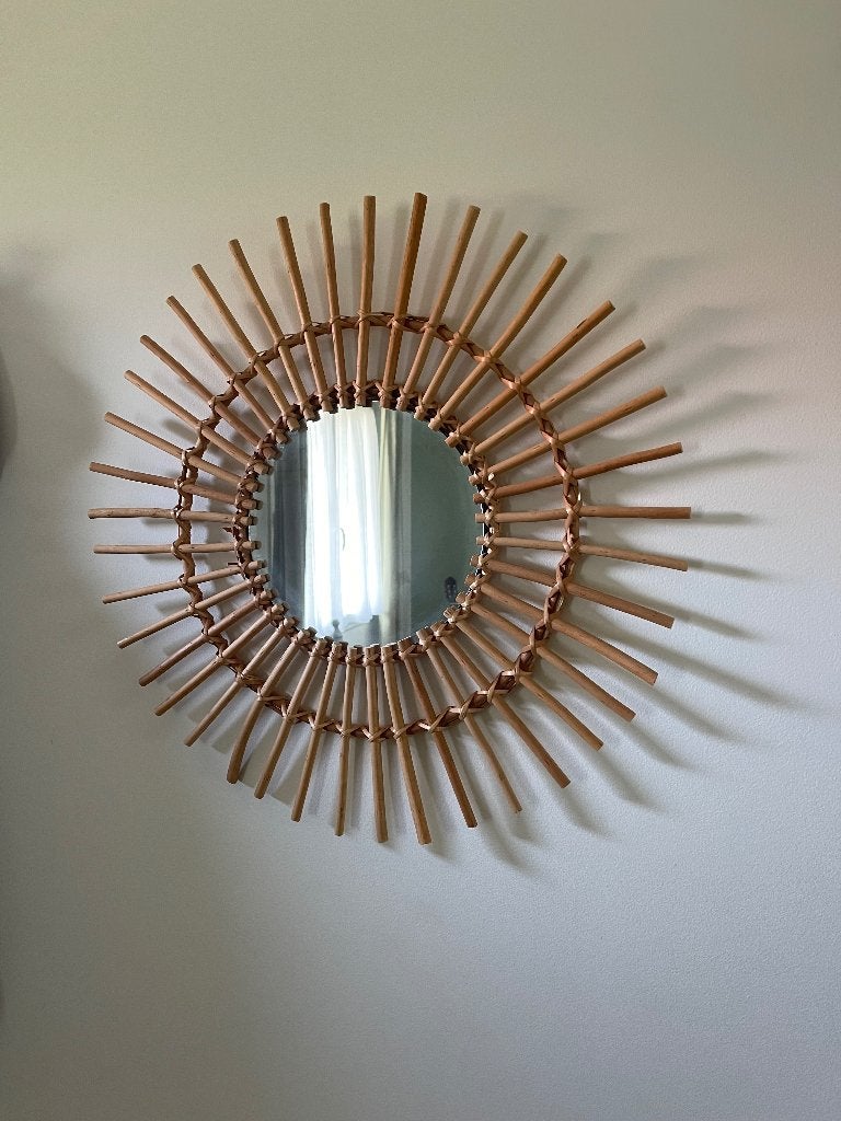 miroir - osier, Enlèvement, Comme neuf