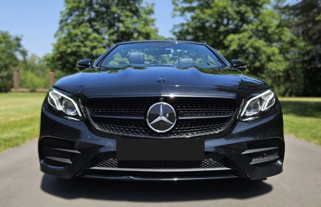 Mercedes-Benz E300 cabrio (zwart), Cuir, Achat, Cabriolet, Entretenue par le concessionnaire