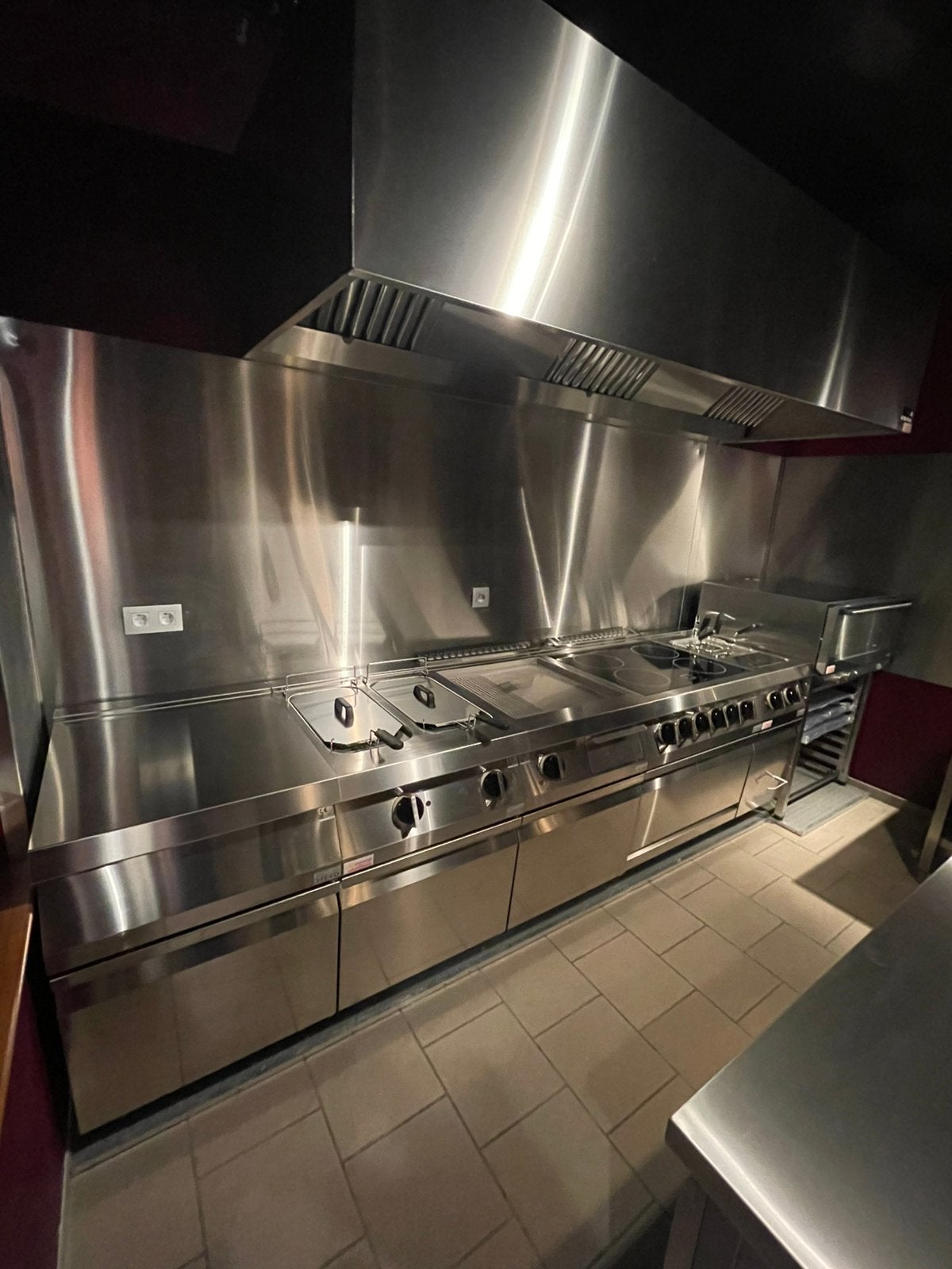 Professionele catering, Ophalen, Fornuis, Frituur en Grillen