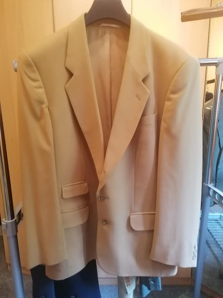Jasje van kasjmier van pure scheerwol., Kleding | Heren, Ophalen, Zo goed als nieuw, Maat 48/50 (M), Beige