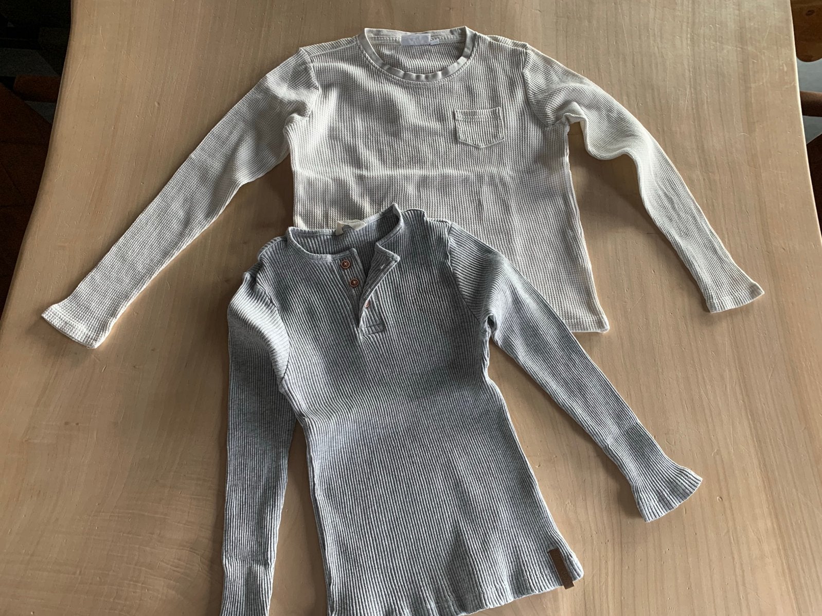 2 truitjes, Kinderen en Baby's, Ophalen of Verzenden, Gebruikt, Jongen of Meisje, Shirt of Longsleeve