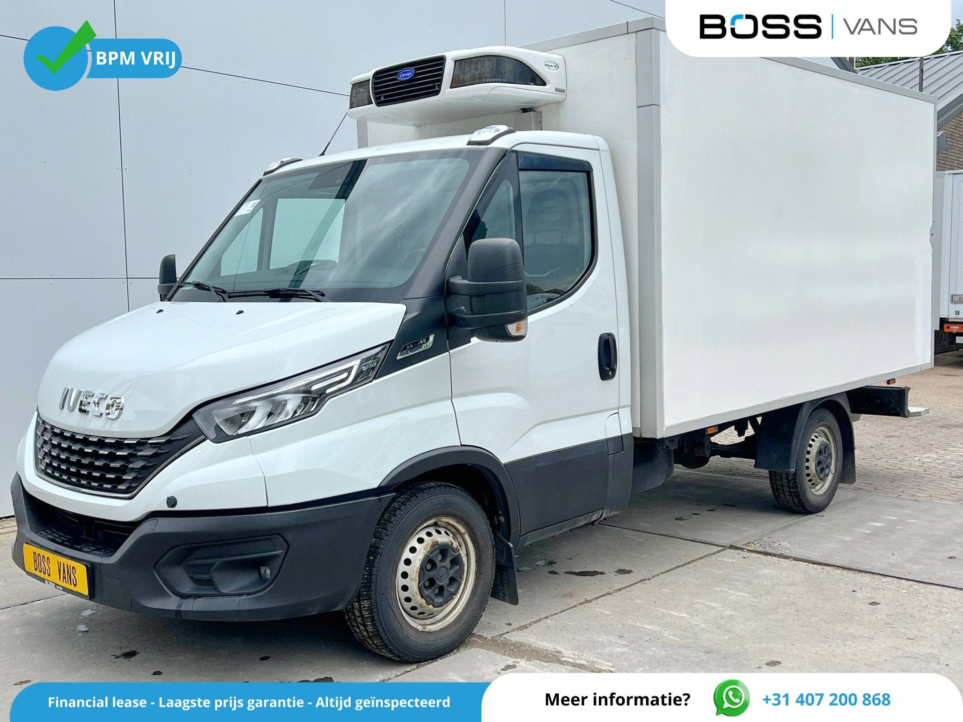 Iveco Daily 35S14 Automaat Carrier Pulsor 400 -20 Vriezen/Ko, 100 kW, Achat, Entreprise, 136 ch
