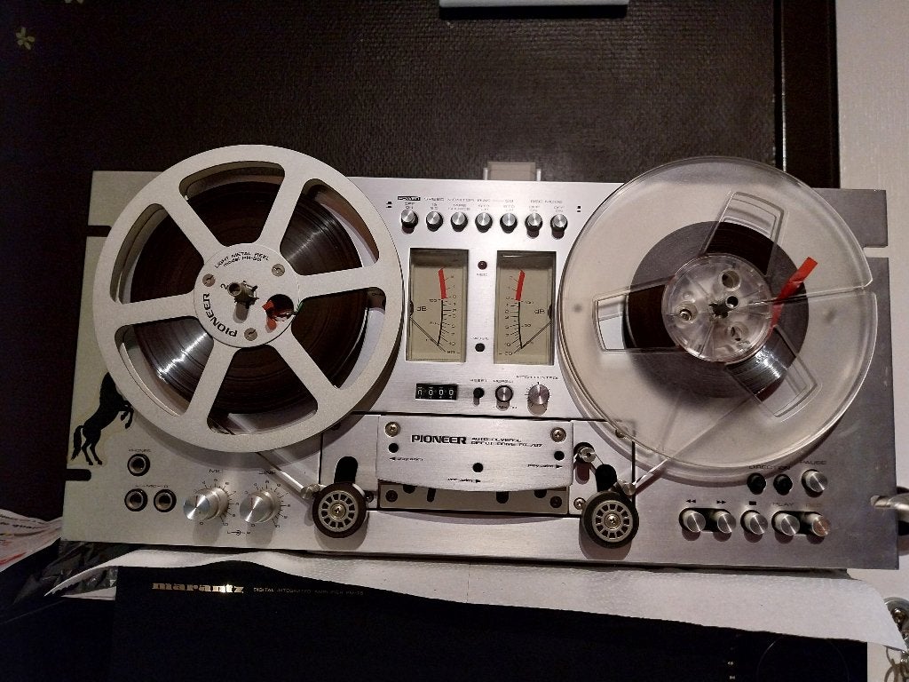 Pioneer RT-707, Enlèvement, Magnétophone, Avec bandes