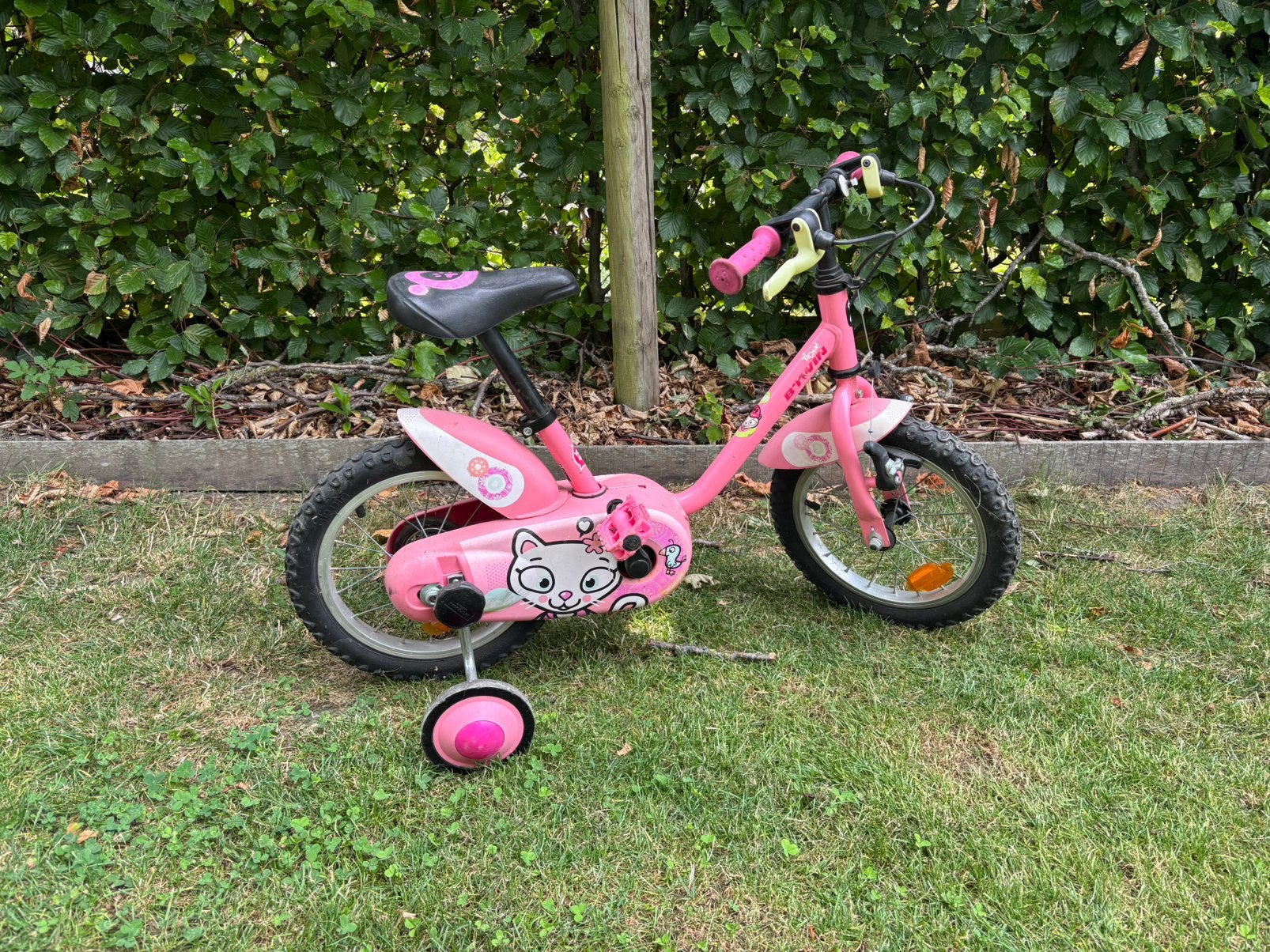 Kinderfiets b-twin, Fietsen en Brommers, Ophalen, Zo goed als nieuw