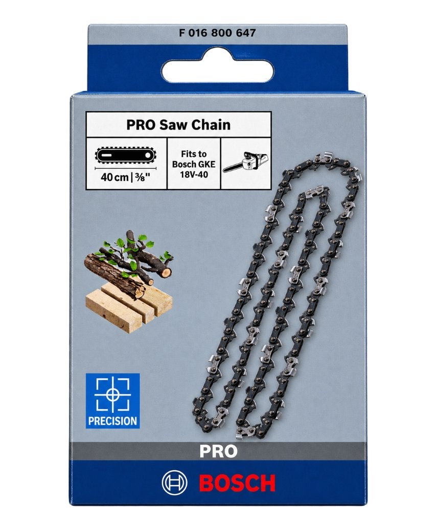 Chaîne de tronçonneuse Bosch PRO 40 cm – F 016 800 647, Enlèvement ou Envoi, Neuf, Autres types, Bosch