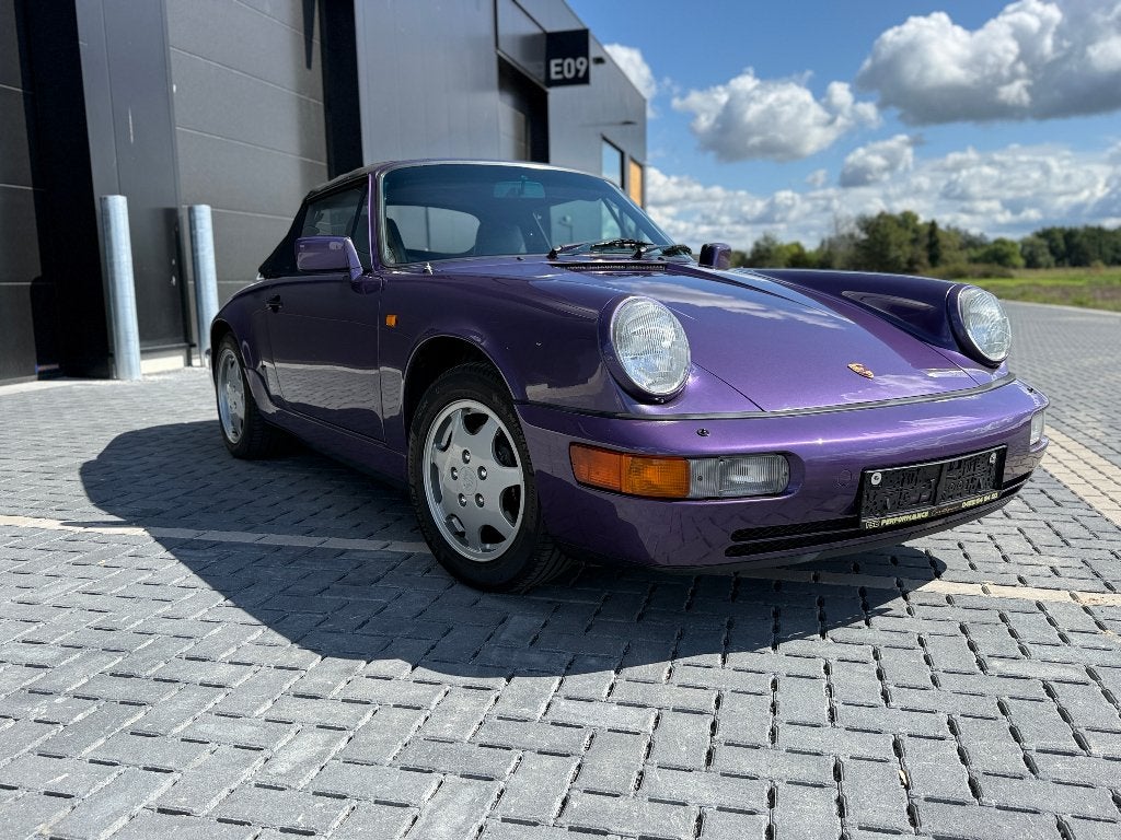 Porsche 964 Carrera 4 cabriolet couleur PTS, Cuir, Achat, Entreprise, Cabriolet