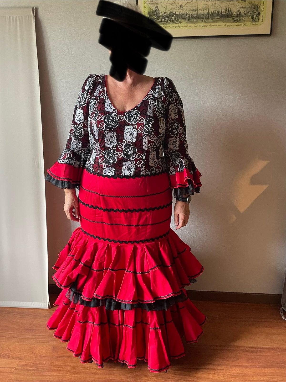 Flamingo kleed, Kleding | Dames, Gelegenheidskleding, Ophalen, Zo goed als nieuw