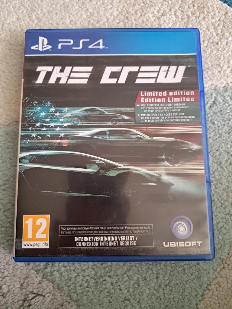Ps4 the crew limited edition, Games en Spelcomputers, Ophalen, 1 speler, Racen en Vliegen, Zo goed als nieuw