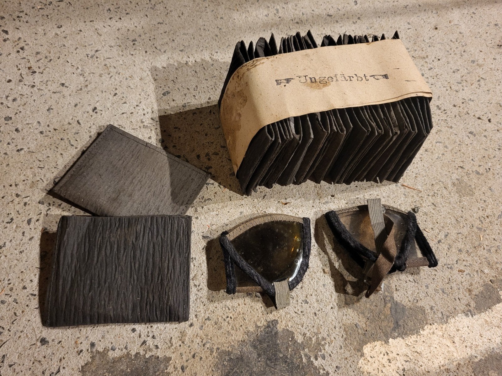 lunettes anti-poussiere, Allemagne 2WW, Envoi