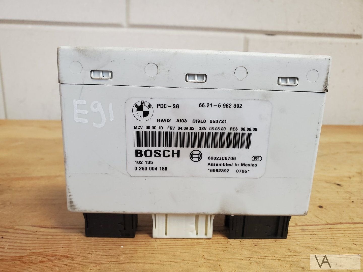 BMW 3 serie E90 E91 2005 -2013 module PDC parkeersensor €100, -, Utilisé, -, Enlèvement ou Envoi