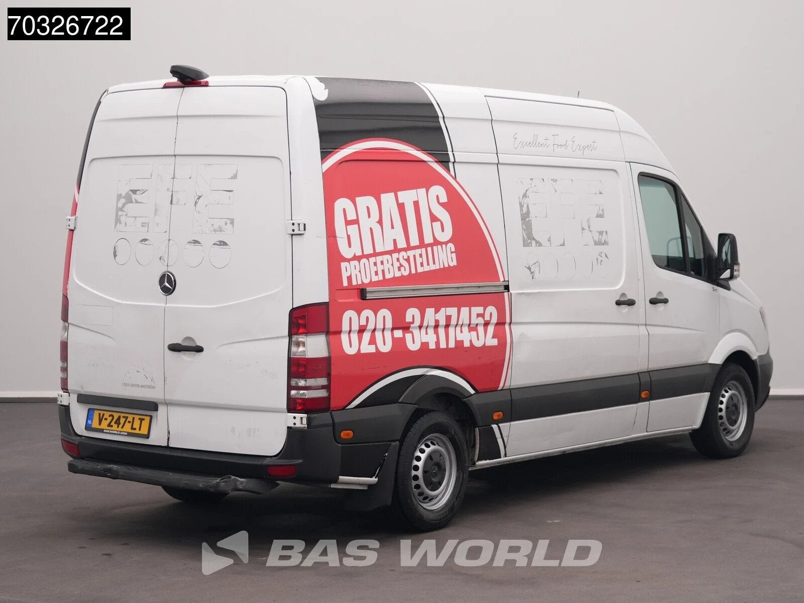 Mercedes Sprinter 313 CDI Engine/Motor Problem! Koelwagen L2, Autos, Euro 5, Achat, Caméra de recul, Entreprise