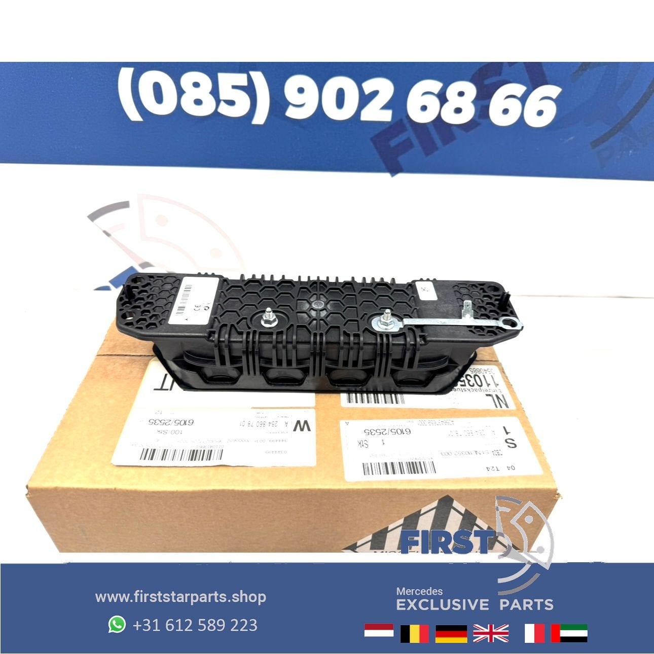 A2548607801 W254 GLC KNIE AIRBAG Mercedes GLC X254 C254 Klas