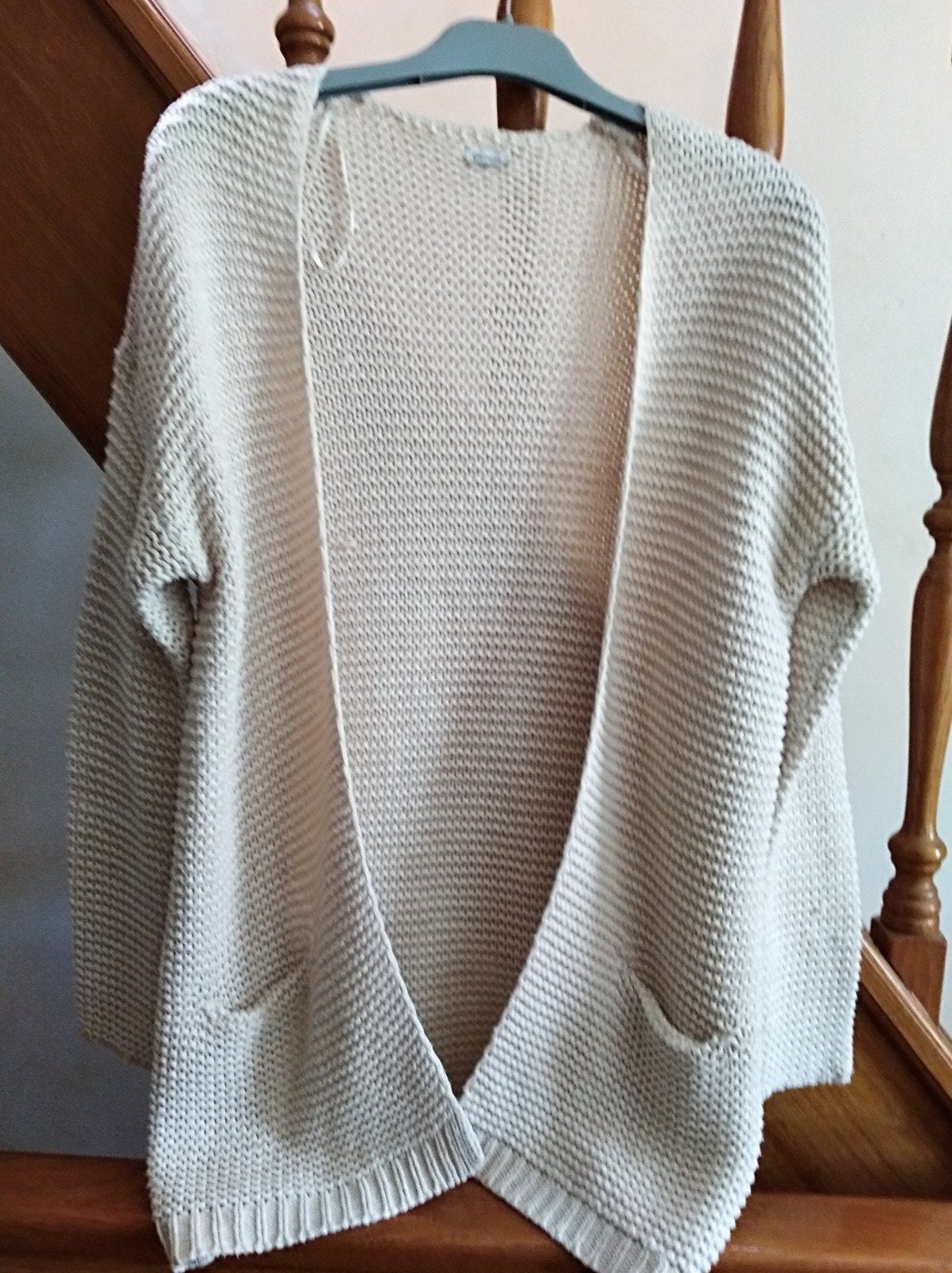 Gilet écru avec poches latérales taille 38, Vêtements | Femmes, Pulls & Gilets, Pimkie, Enlèvement ou Envoi, Comme neuf, Taille 38/40 (M)