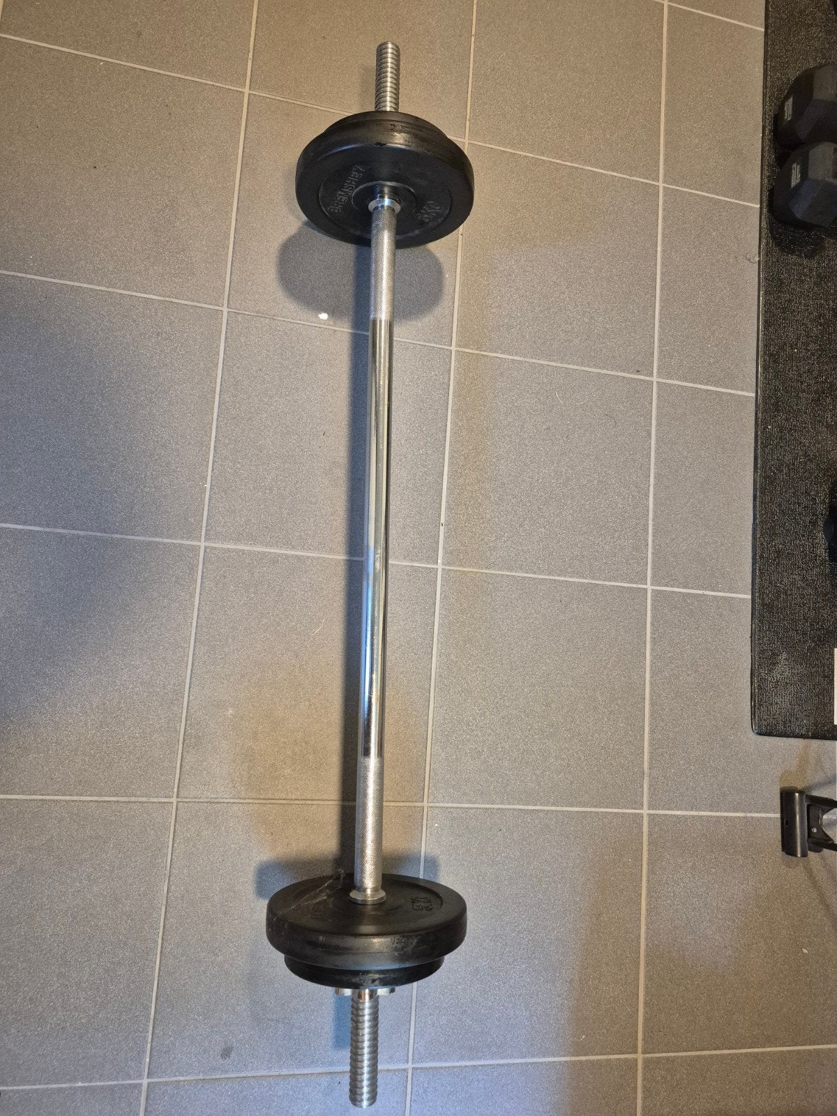 Halterstang en gewichten, Sports & Fitness, Enlèvement
