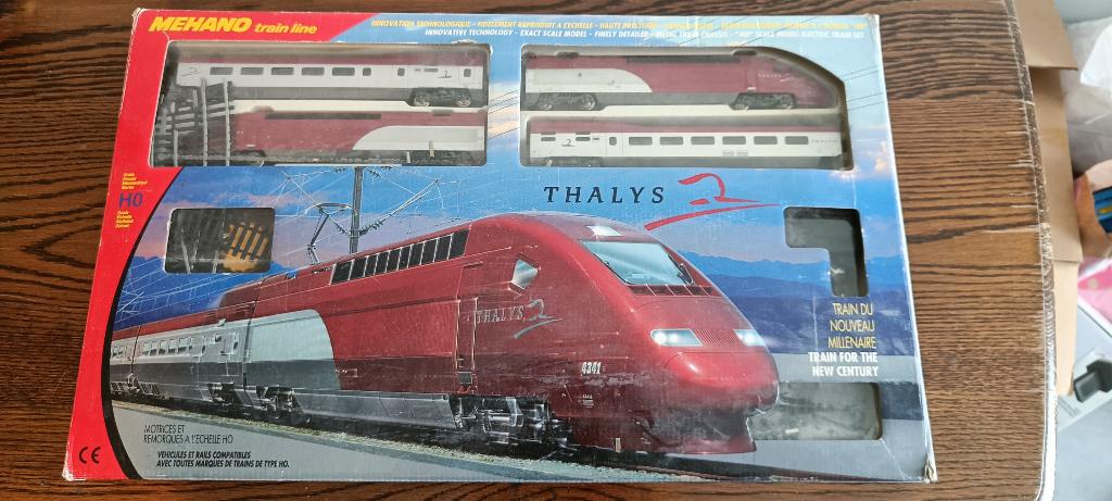 Kit de train Thalys complet, Hobby & Loisirs créatifs, Trains miniatures | HO, Enlèvement ou Envoi, Comme neuf, Set de Trains
